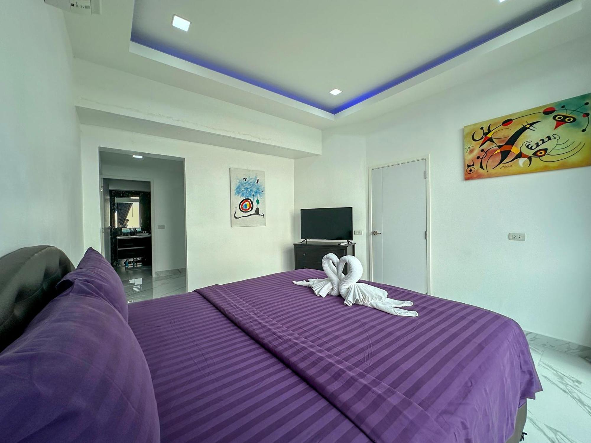 Stunning Beachfront View Luxurious Apartment 40 Haat Jomtien Eksteriør bilde